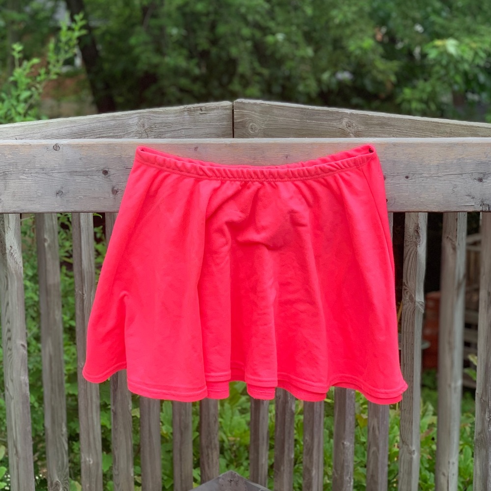Boohoo Neon Pink Skirt